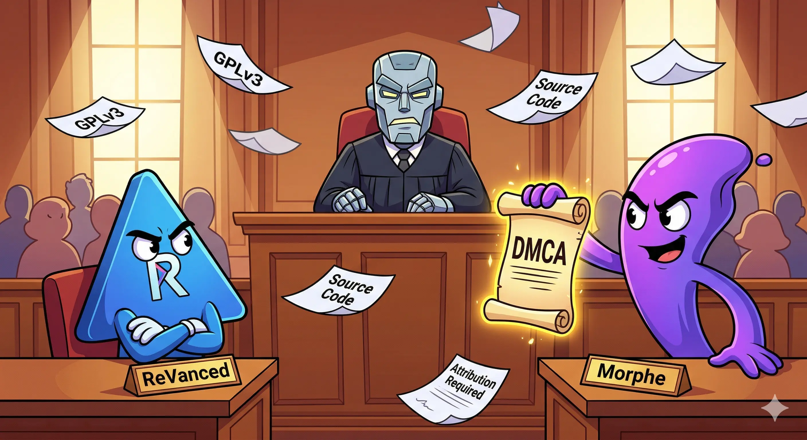 ReVanced Sued by Its Own Former Teammates — A Story About "Open Source"